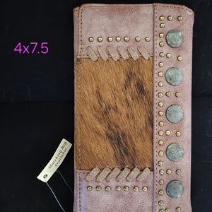Chic Brown Wallet with Card Slots